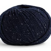 Lamana Como Grande Tweed 11 marineblau