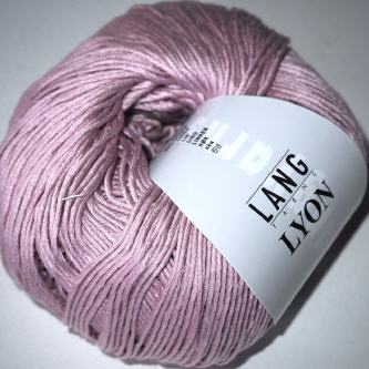 Lang Yarns Lyon 09 rose Partie 4404