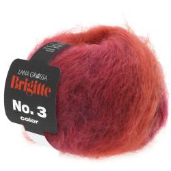 Brigitte No. 3 Color 101 fuchsia/orange/pink