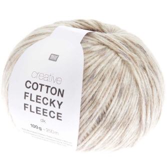 Creative Cotton Flecky Fleece dk 001 earthy