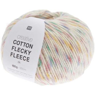 Creative Cotton Flecky Fleece dk 004 rainbow